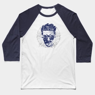 Mad Scientist - Tesla Baseball T-Shirt